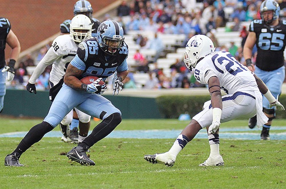 Photos from UNC football's game against Old Dominion on November 23 at Kenan Stadium in Chapel Hill.