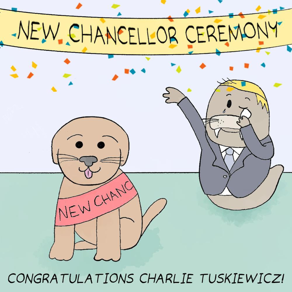 Cartoon: Charlie Tuskiewicz