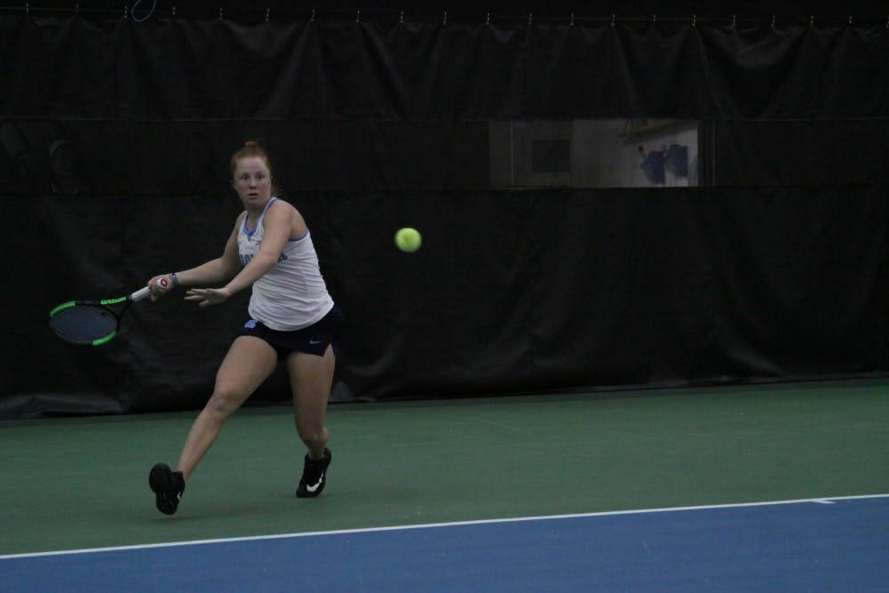 Emotions shine through in UNC women's tennis team's 52 win over Boston