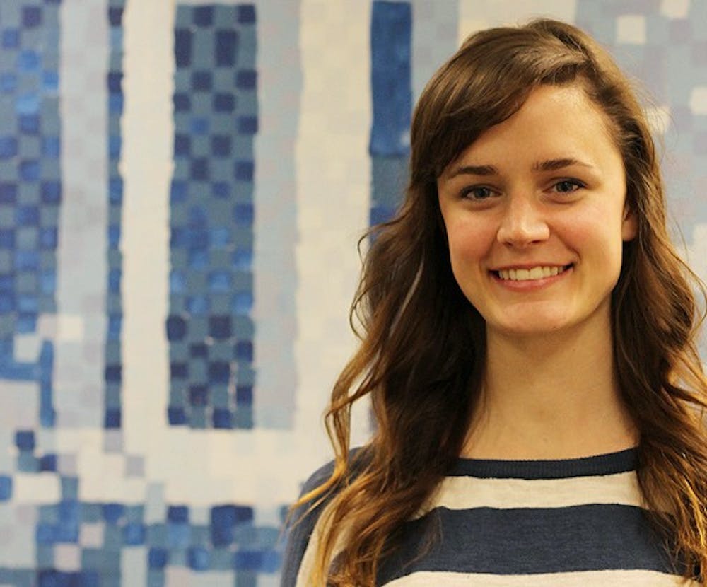 Carly Mathews, a junior economics major and biology minor, is the newly elected Union President with the CUAB.