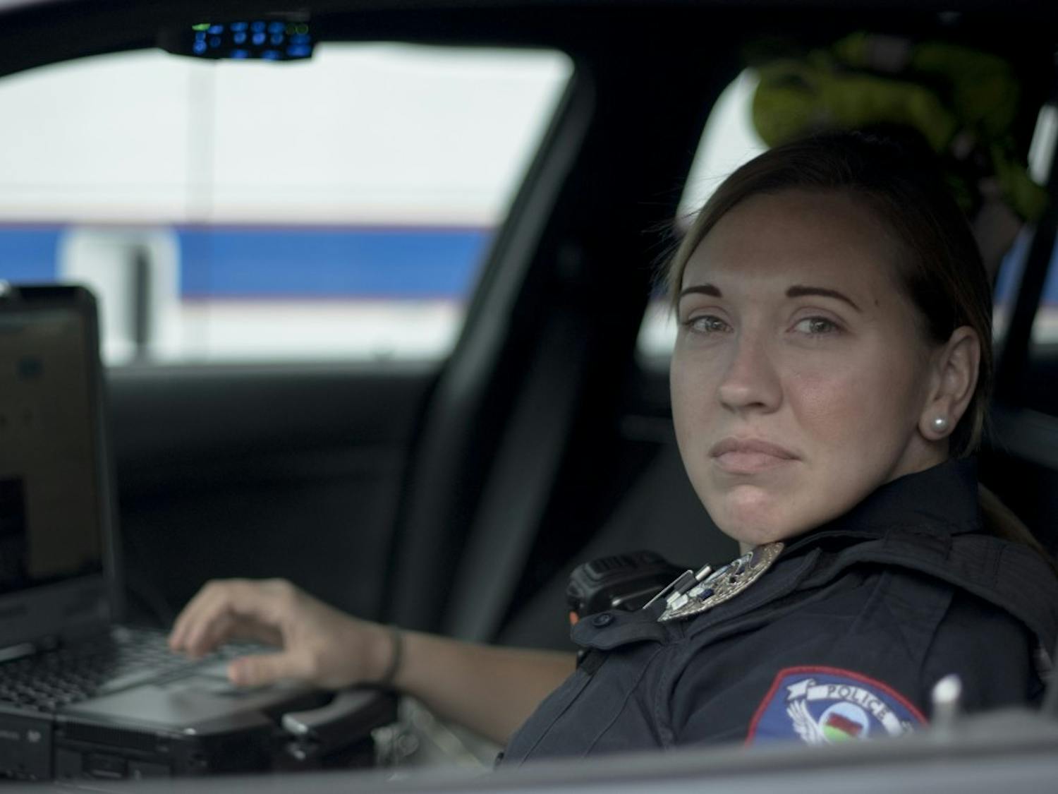 Officer Cox, a police officer working for Carrboro NC, took a moment to reflect on the recent vehicle thefts in the Carrboro area on Sunday, Oct. 6, 2019. She mentioned that it’s an issue that could be avoided if people would lock their car doors.&nbsp;