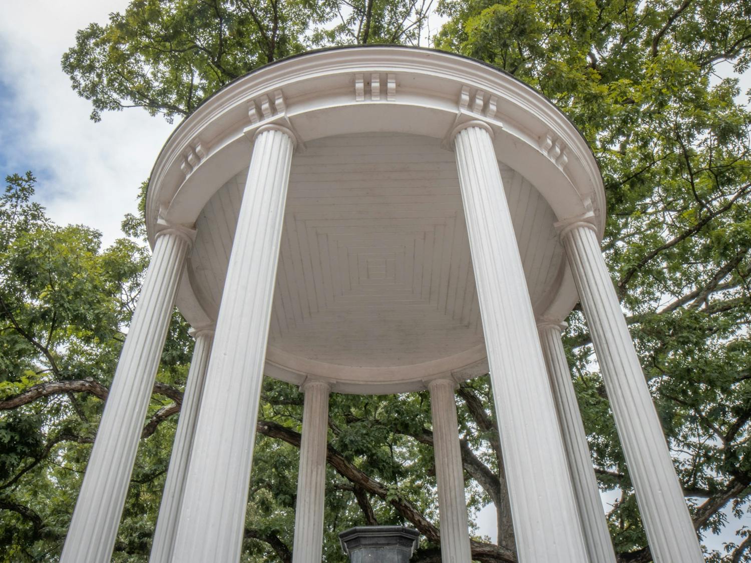 The Old Well stands on Oct. 11, 2021.
