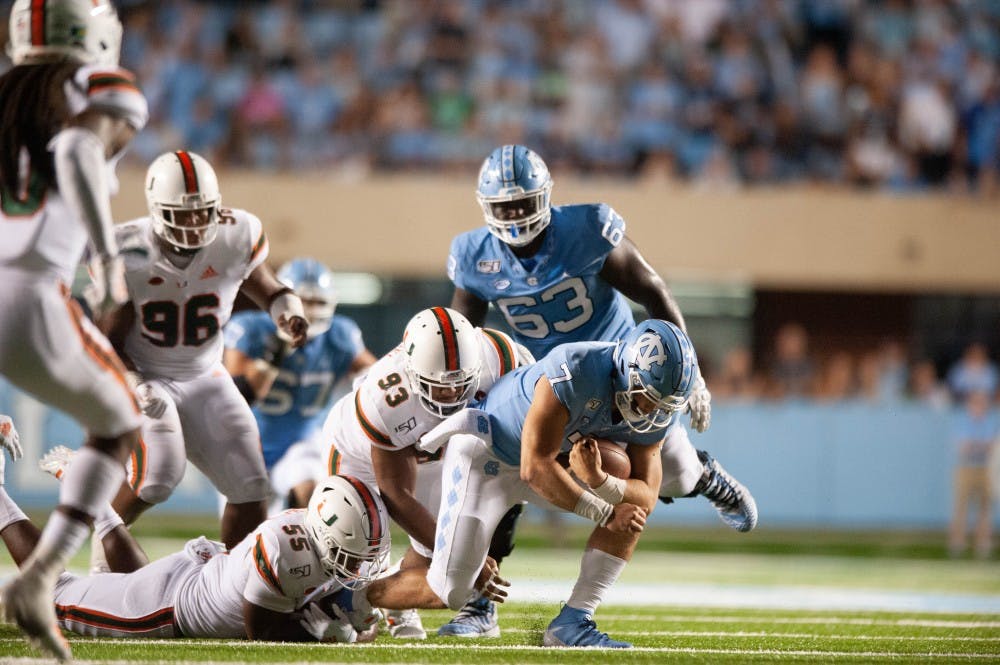 Preparing For No 1 Clemson Unc Football Remembers Were