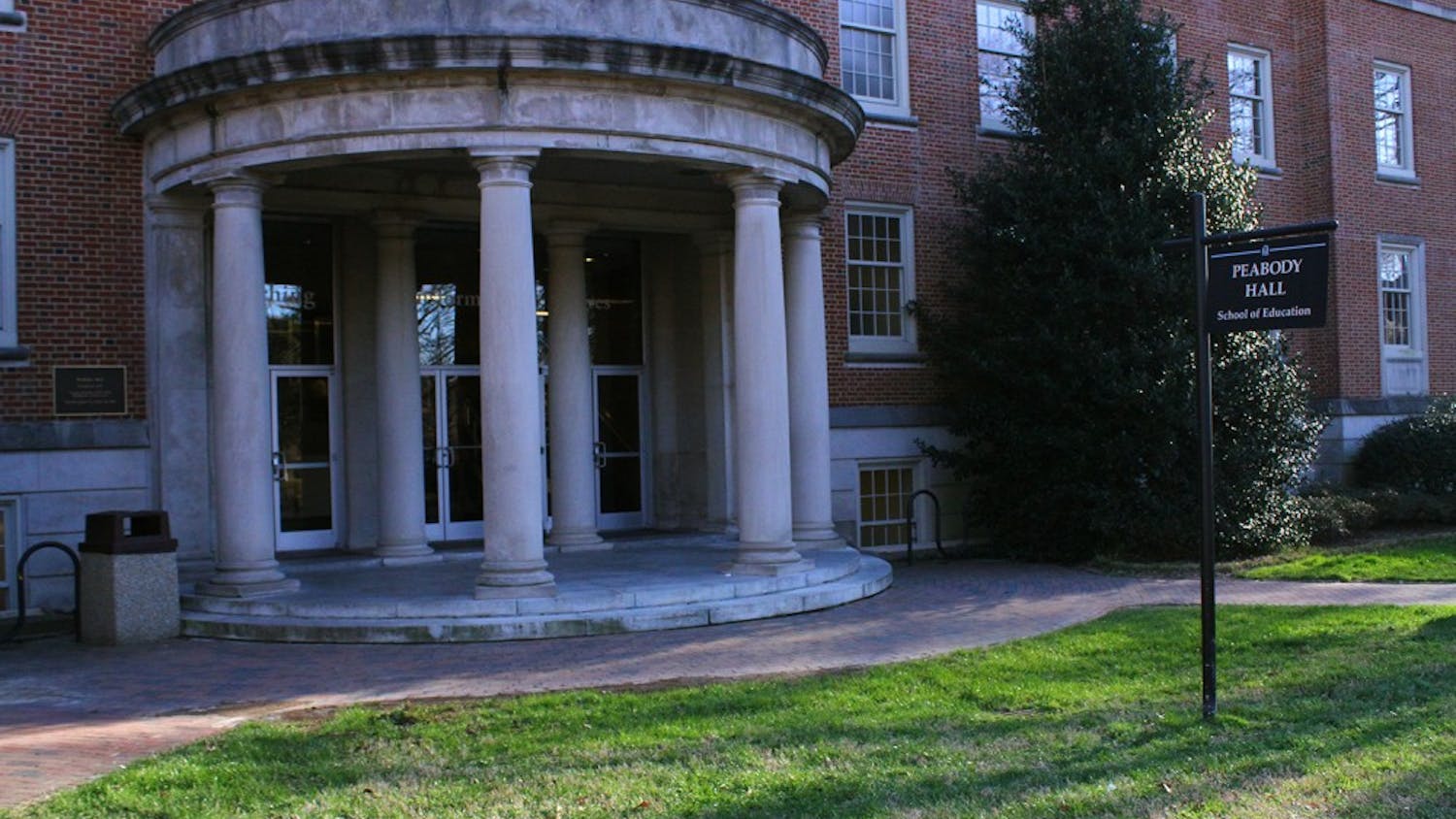 Peabody Hall houses UNC's School of Education, which is now collaborating with NC State to creating programs to license teachers.