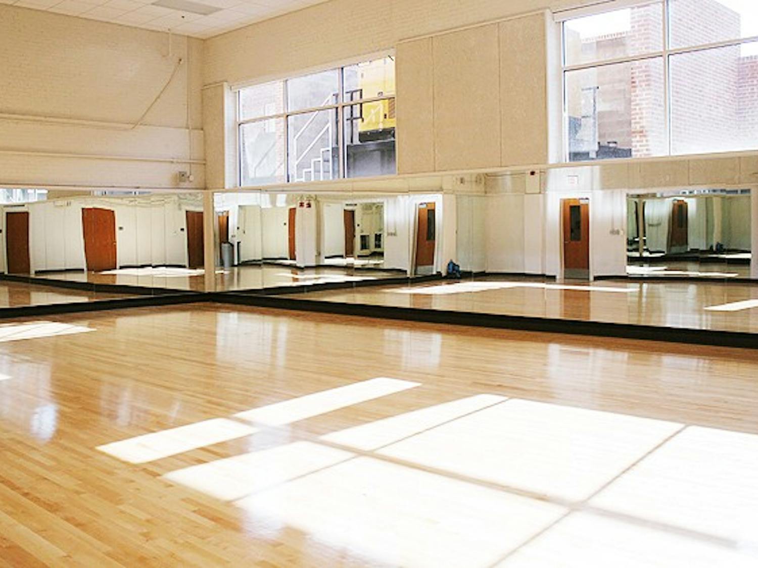 Woolen Gym has two new dance studios. 