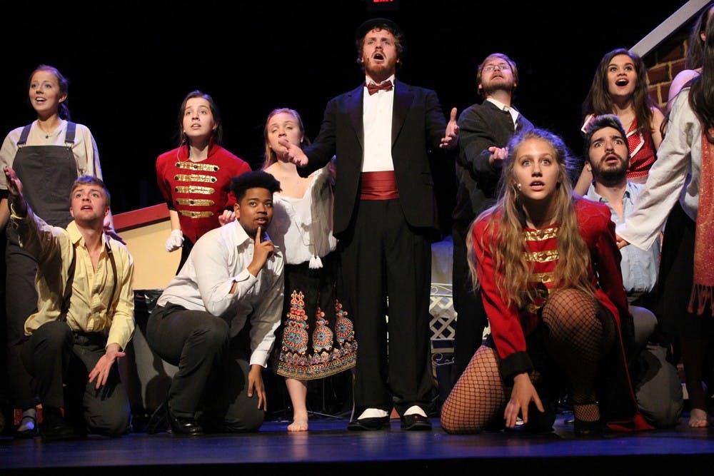 Company Carolina's production of "The Producers" is being held at Historic Playmakers' Theater this weekend.