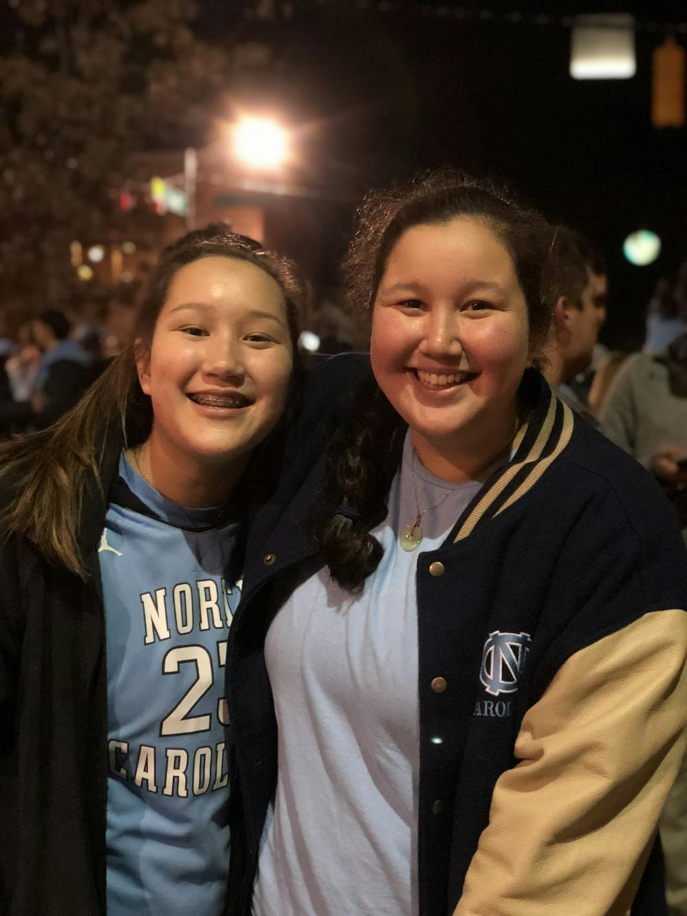 Amelie (left) and Lex Coelho started an online forum for Chapel Hill-Carrboro residents to ask for and receive help during the coronavirus epidemic. Photo courtesy of Lex Coelho.