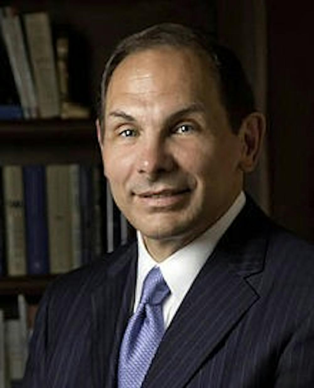 	Bob McDonald is the CEO of Proctor &amp; Gamble. He spoke at the business school Monday.