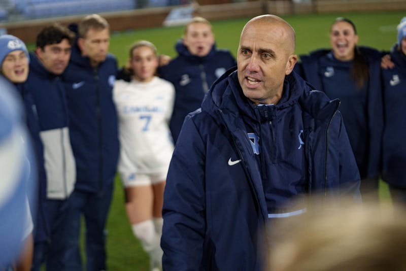 Damon Nahas leads UNC women's soccer to College Cup as interim head coach Damon Nahas leads UNC women's soccer to College Cup as interim head coach