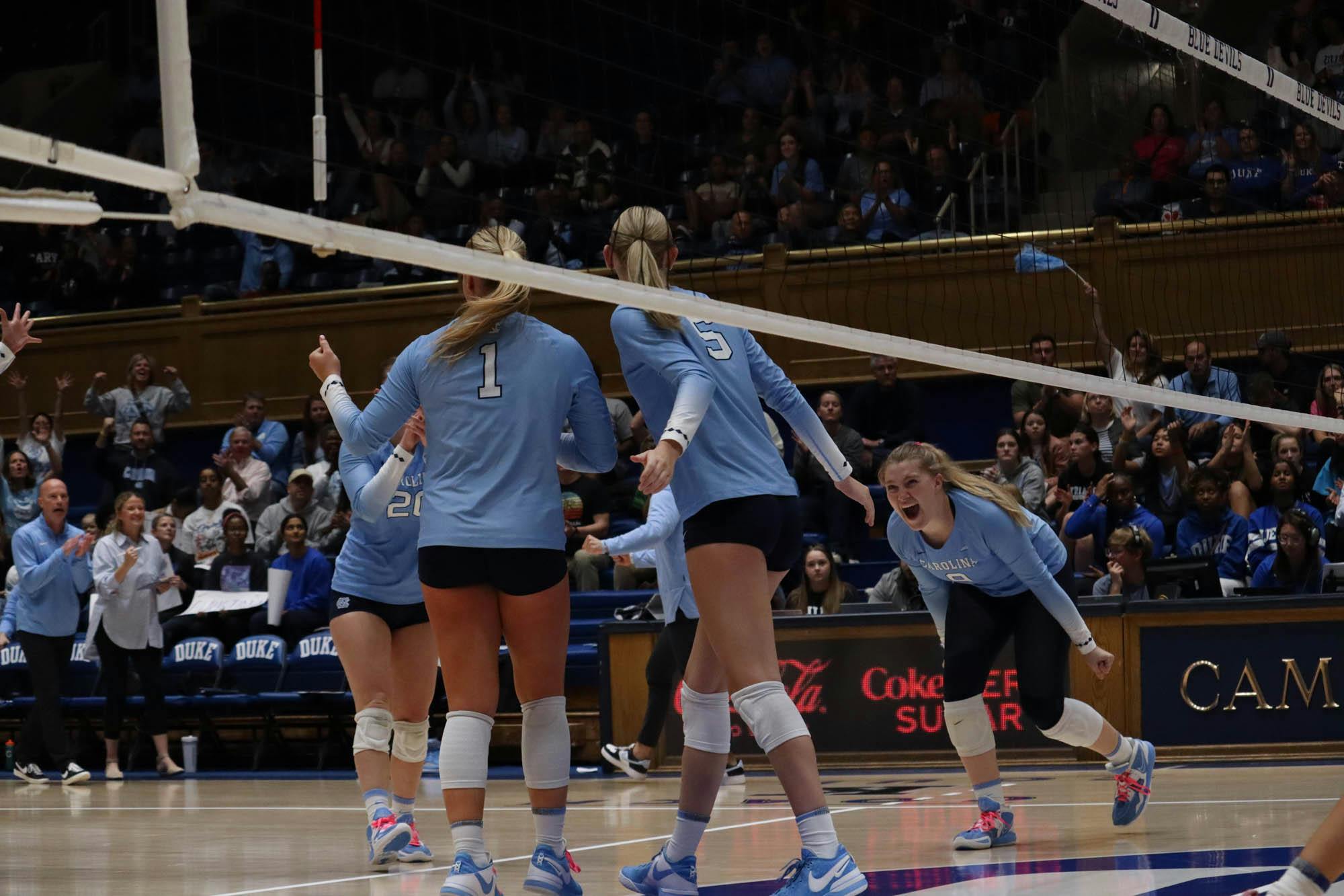 UNC Volleyball Shifts Momentum In Fourth Set Defeats Duke To End   460646c6 E3da 4a05 8d3b 1a8a0c1b75ff.sized 1000x1000.JPG