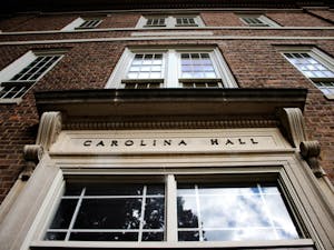 UNC's Carolina Hall, which was recently renamed by the university is pictured on Oct. 30.