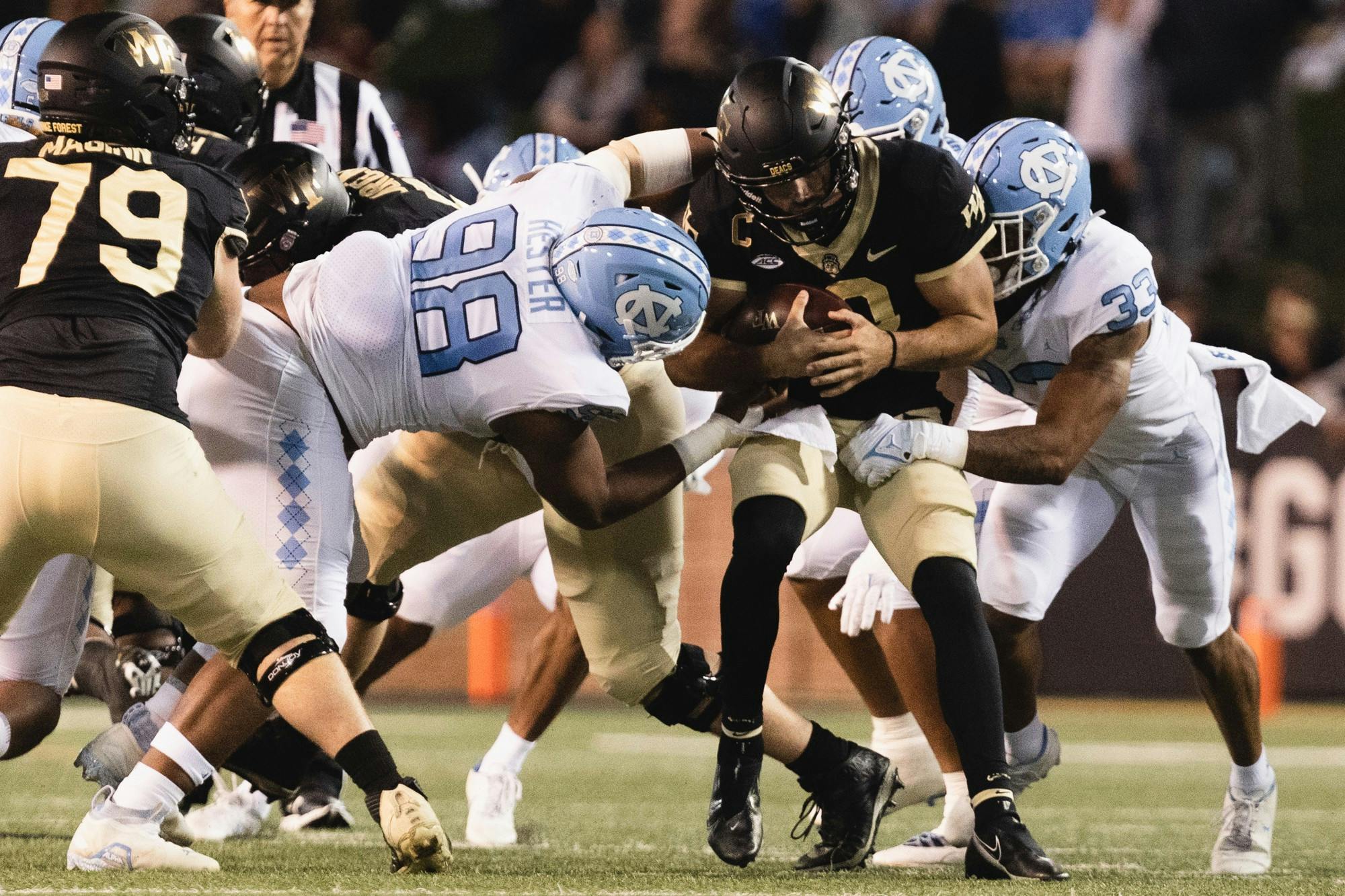 NC State's defense vs. UNC: Late stops were the difference | Raleigh News &  Observer