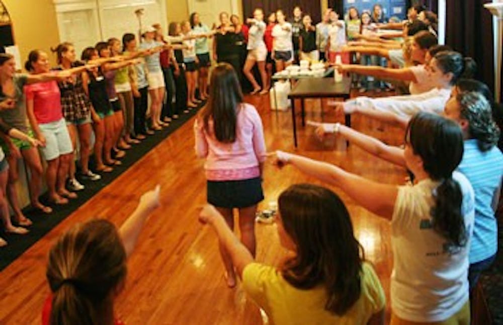 Thursday marked the official start of rush for sororities that are part of UNC’s Panhellenic Council.