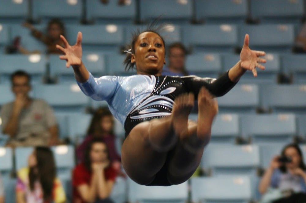 Gymnastic photos from the meet on Saturday before spring break