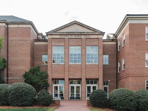 Kerr Hall is where the UNC Faculty Council meeting was held, as pictured on Monday, March 28, 2023.