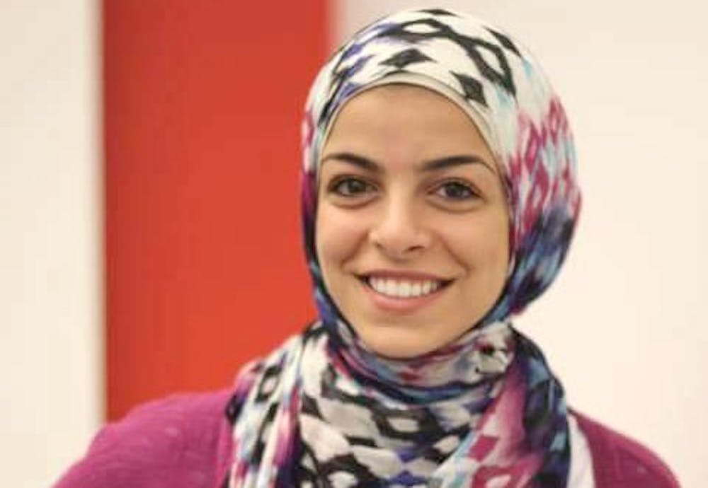 <p>United Muslim Relief Triangle chapter president and UNC student Salma Rezk said her parents always encouraged her to volunteer whenever she could. Courtesy of Salma Rezk</p>