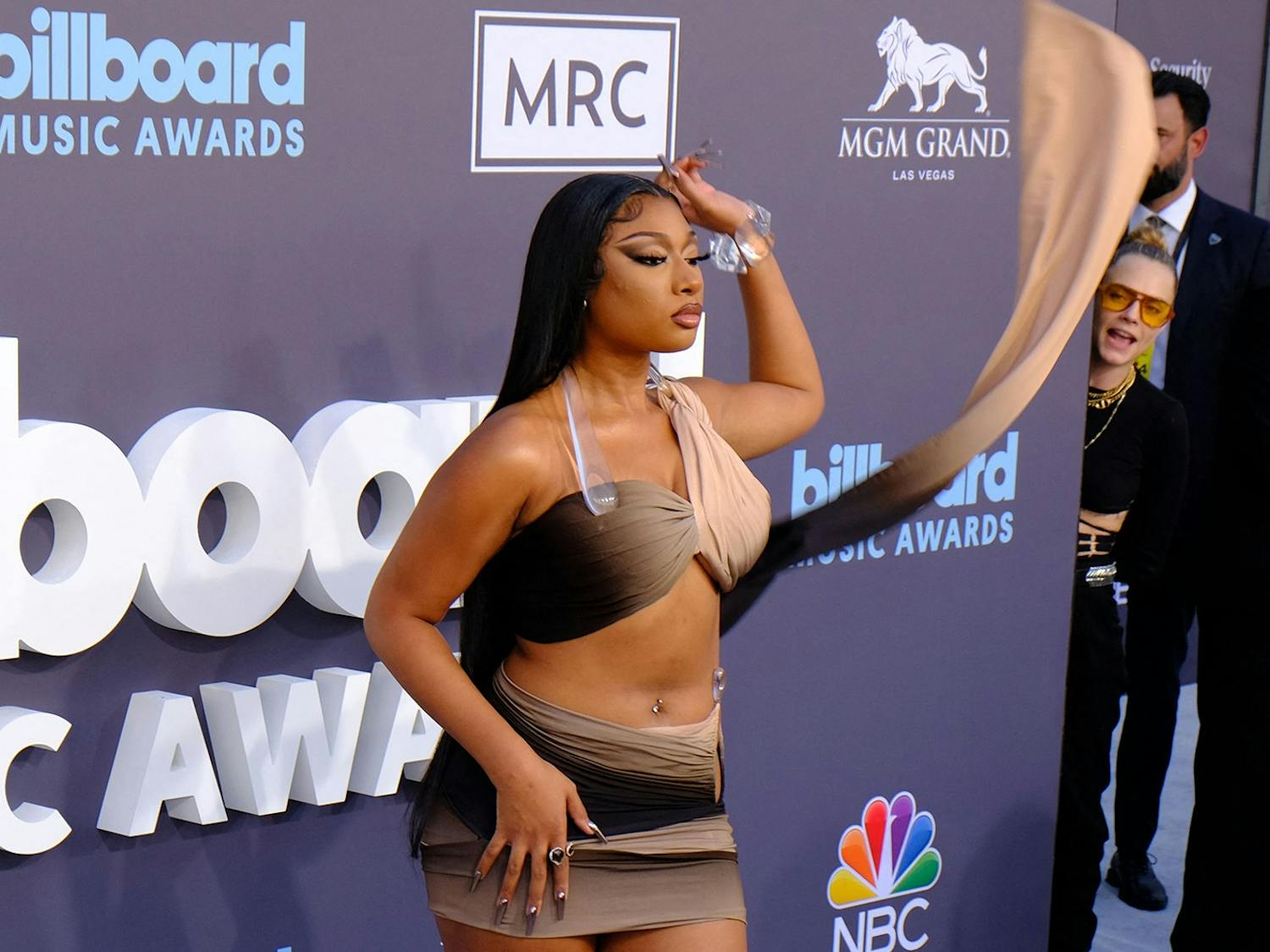 Megan Thee Stallion attends the 2022 Billboard Music Awards at the MGM Grand Garden Arena in Las Vegas on May 15, 2022. (Maria Alejandra Cardona/AFP via Getty Images/TNS)