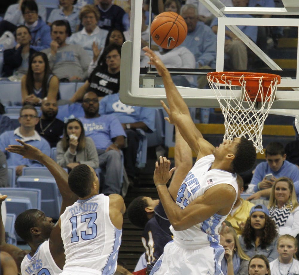 UNC defeated UNC-G 81050 on Dec. 7 at the Dean Smith Center in Chapel Hill, N.C. 