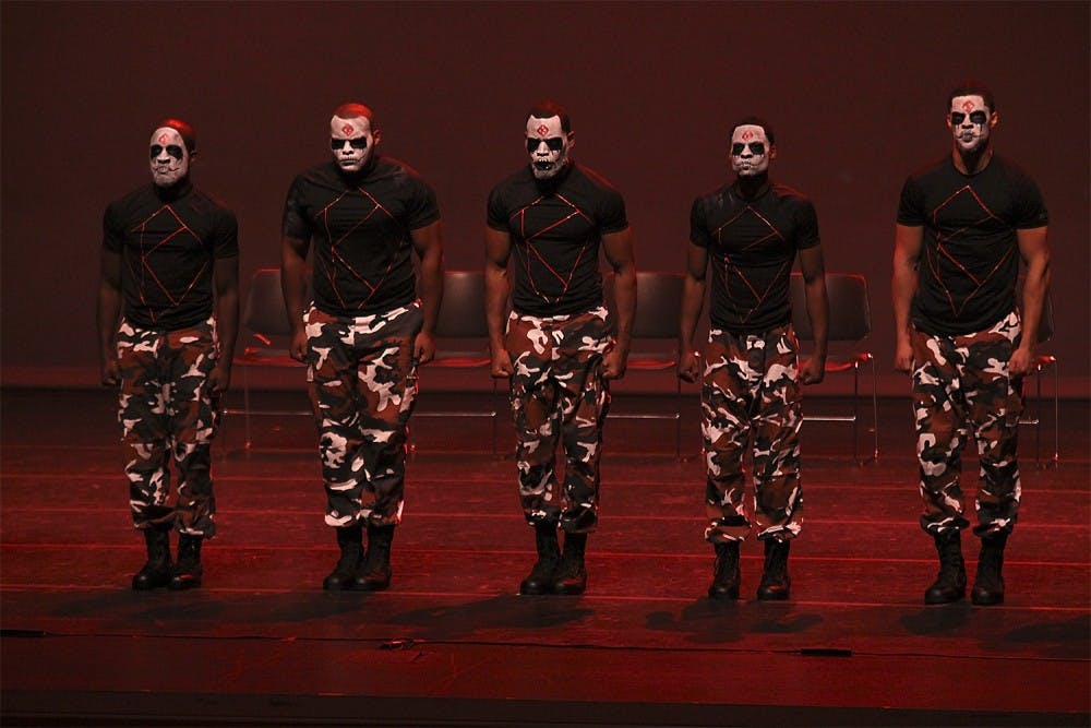 The National Pan-Hellenic Council hosted their annual step show Thursday at Memorial Hall. The Kappa Alpha Psi Fraternity performed their routine based on the popular movie, The Purge Anarchy.