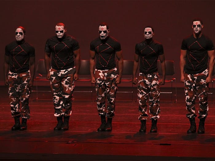 The National Pan-Hellenic Council hosted their annual step show Thursday at Memorial Hall. The Kappa Alpha Psi Fraternity performed their routine based on the popular movie, The Purge Anarchy.