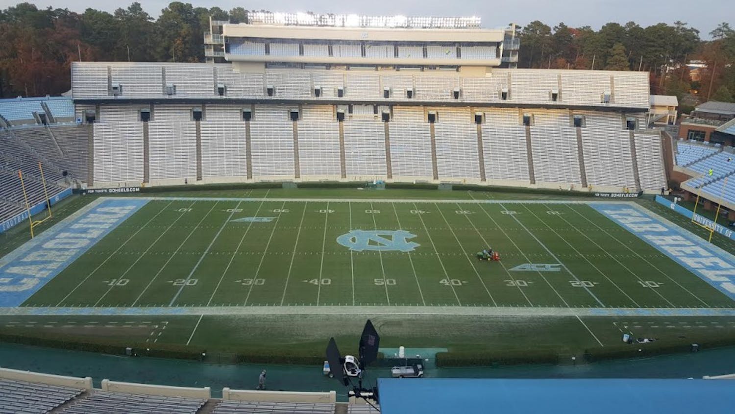 Kenan Stadium will not be switching to a turf field but will instead keep the current grass surface.