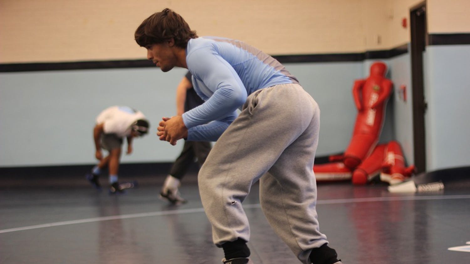 Ethan Ramos is a redshirt junior is a top wrestler for UNC and earned All-American honors during the 2014-15 season.  