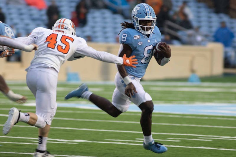 Depth at running back provides balance for potent UNC offense Depth at running back provides balance for potent UNC offense
