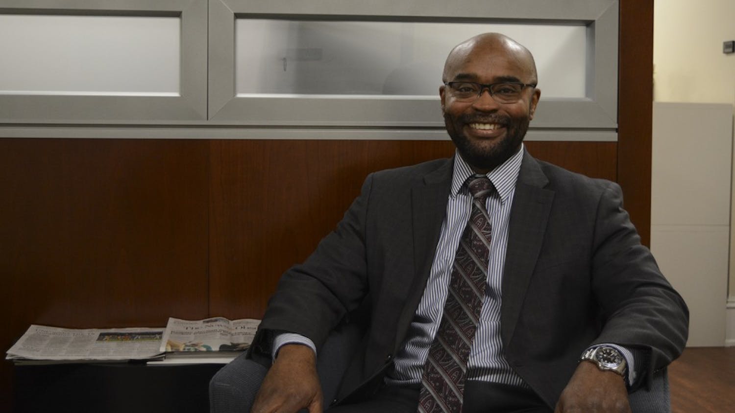 Dwayne Pinkney was just chosen as the new Senior Associate Vice Chancellor of Finance and Administration. 