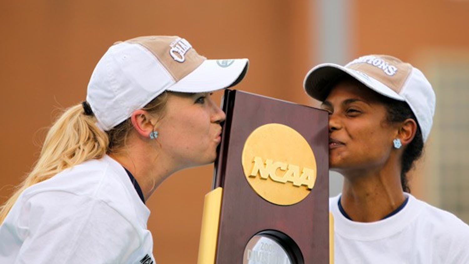 South Africans Dani Forword and Illse Davids helped carry UNC’s field hockey team to a national championship. DTH/Phong Dinh