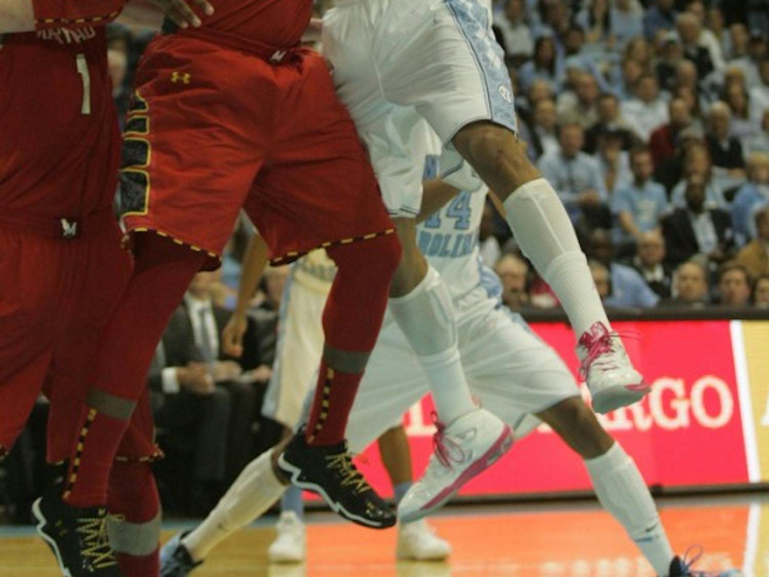 UNC defeated Maryland 75-63 in their last ACC meeting in Chapel hill, N.C. 