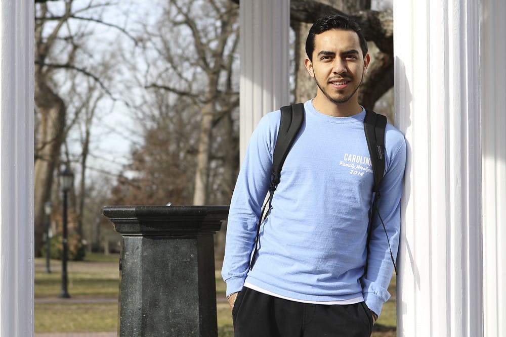 Jose, an undocumented student, has overcome many challenges to attend UNC this year.