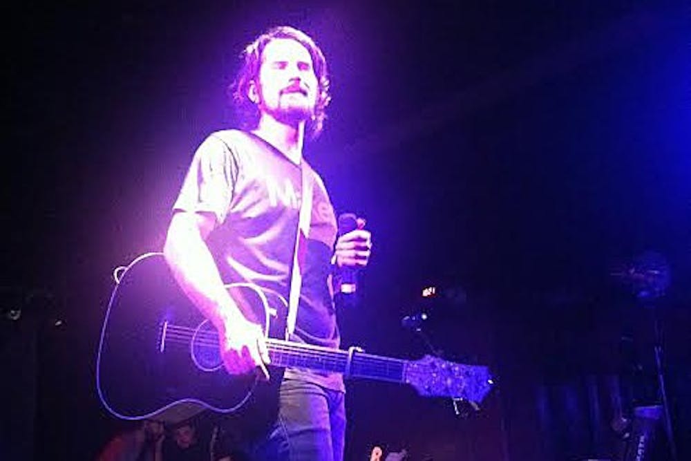 Singer-songwriter Matt Nathanson will perform for a sold-outcrowd at Cat’s Cradle tonight. He is promoting his newest album. (Courtesy of Ayat Soufan)