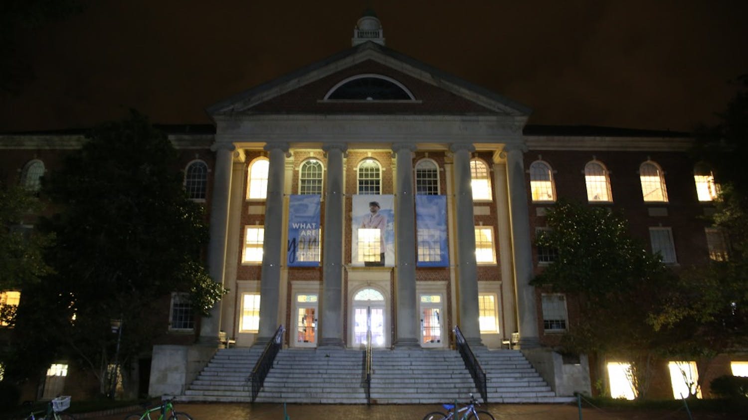 Carroll Hall houses UNC's School of Media and Journalism.