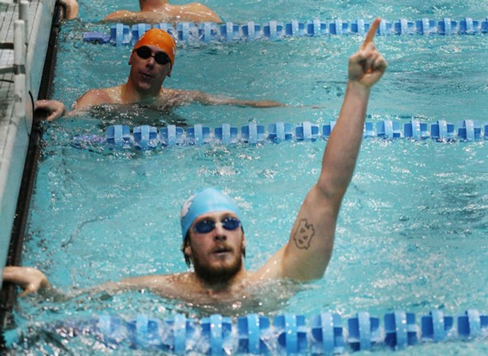 Tommy Wyher led the UNC men with two individual victories Saturday. DTH/BJ Dworak