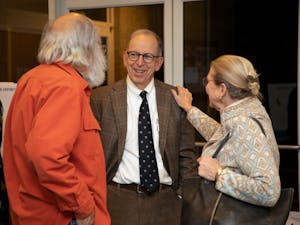 Ralph Karpinos, NC's longest-serving attorney, at the Chapel Hill 200th Birthday Celebration on Friday, Nov. 20, 2019. Photo courtesy of Town of Chapel Hill