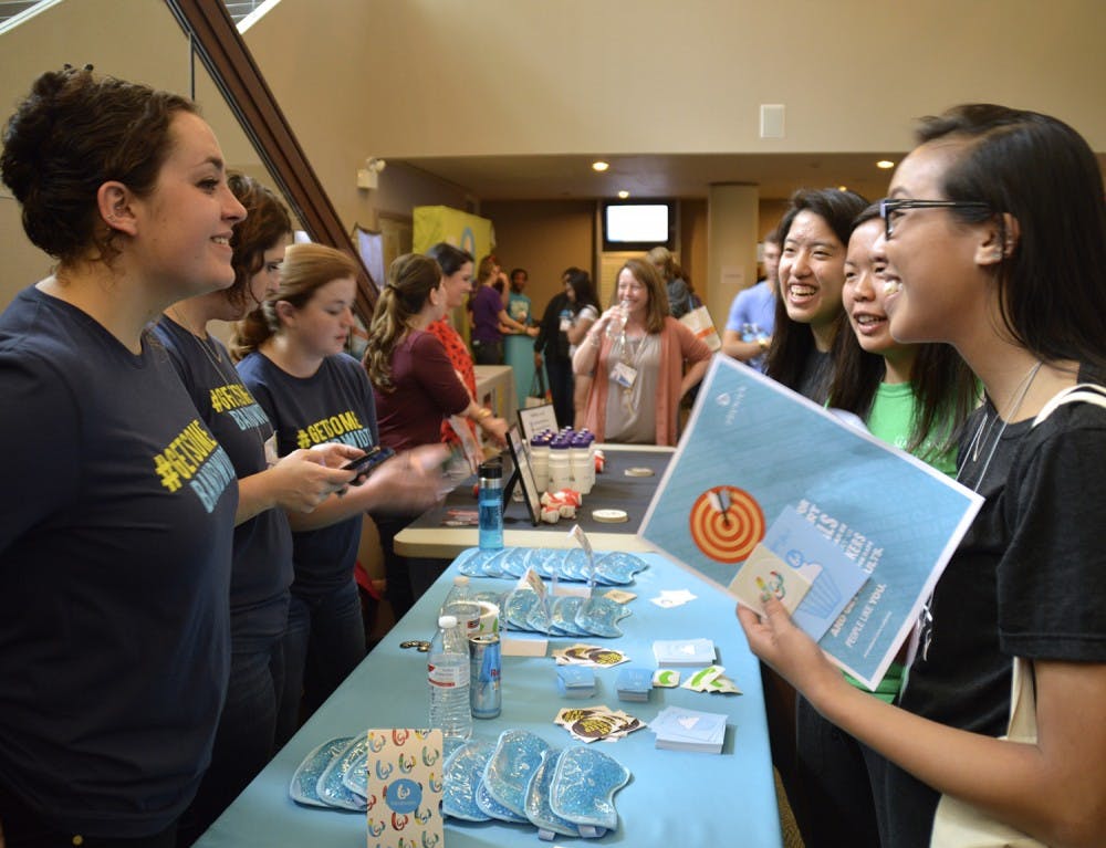 All-female hackathon aim towards creating an encouraging environment for women of all skill levels to pursue their interests in technology. Pearl Hacks holds a Sponsor Fair from 11AM to 1PM at the lower lobby in Sitterson Hall on Apr.2. 