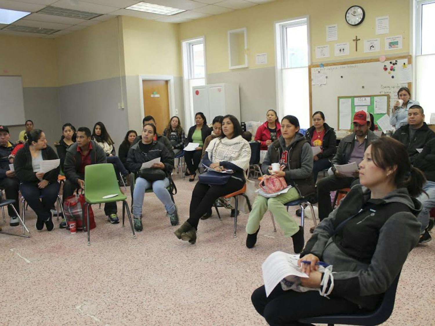The Chapel Hill nonprofit Immersion for Spanish Language Acquisition gathered to discuss immigration policies on Saturday.
