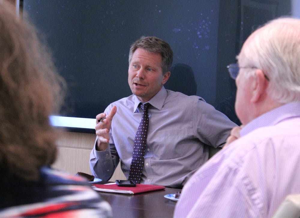 <p>Dean of the College of Arts and Sciences Kevin Guskiewicz and the Faculty Executive Committee discussed increasing&nbsp;interdisciplinarity&nbsp;in a June 2016 meeting.</p>