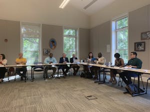 The Campus Safety Commission meeting in April 2019 in South Building&nbsp;