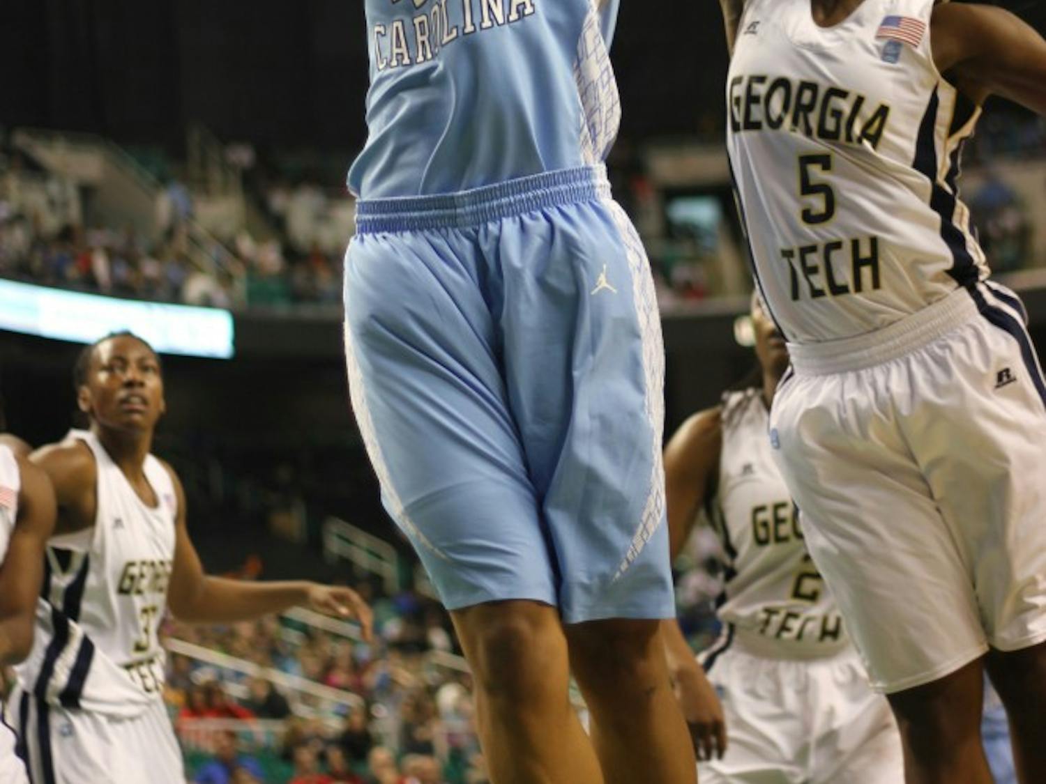 	The UNC women&#8217;s basketball team lost to Georgia Tech 54-53 in the second round of the ACC Tournament in Greensboro on Friday, March 2nd. 