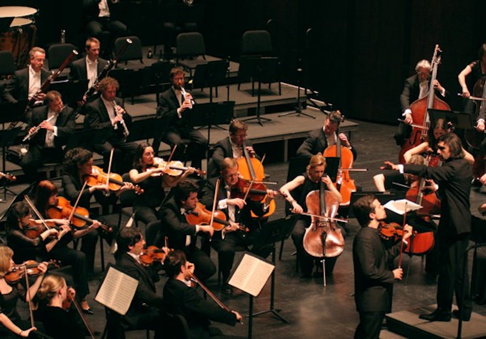 The London Philharmonic Orchestra captivated a full audience in Memorial Hall on Tuesday. DTH/Anika Anand