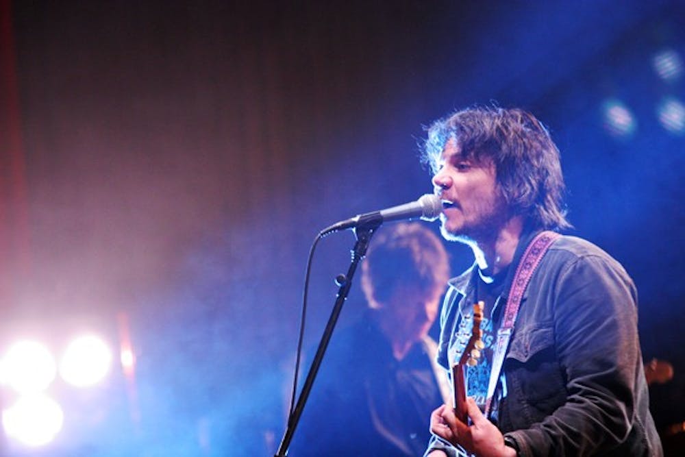 Jeff Tweedy, the front man for Wilco, plays Saturday night at the Durham Performing Arts Center. DTH/ Jordan Lawrence