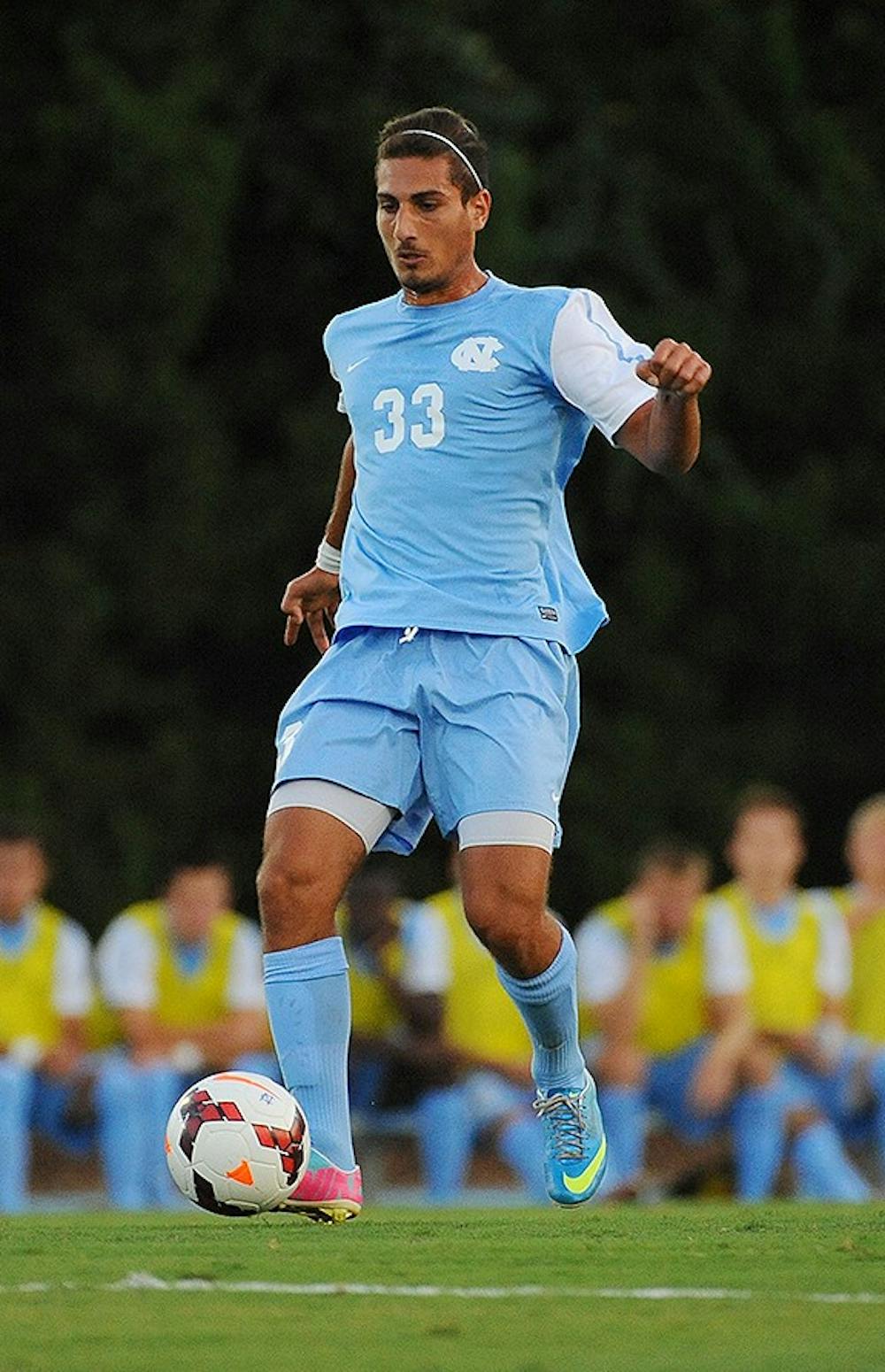 	<p>Sophomore midfielder Raby George scored his third goal of the year against Campbell Tuesday to lift <span class="caps">UNC</span> to a 1-0 overtime win.</p>