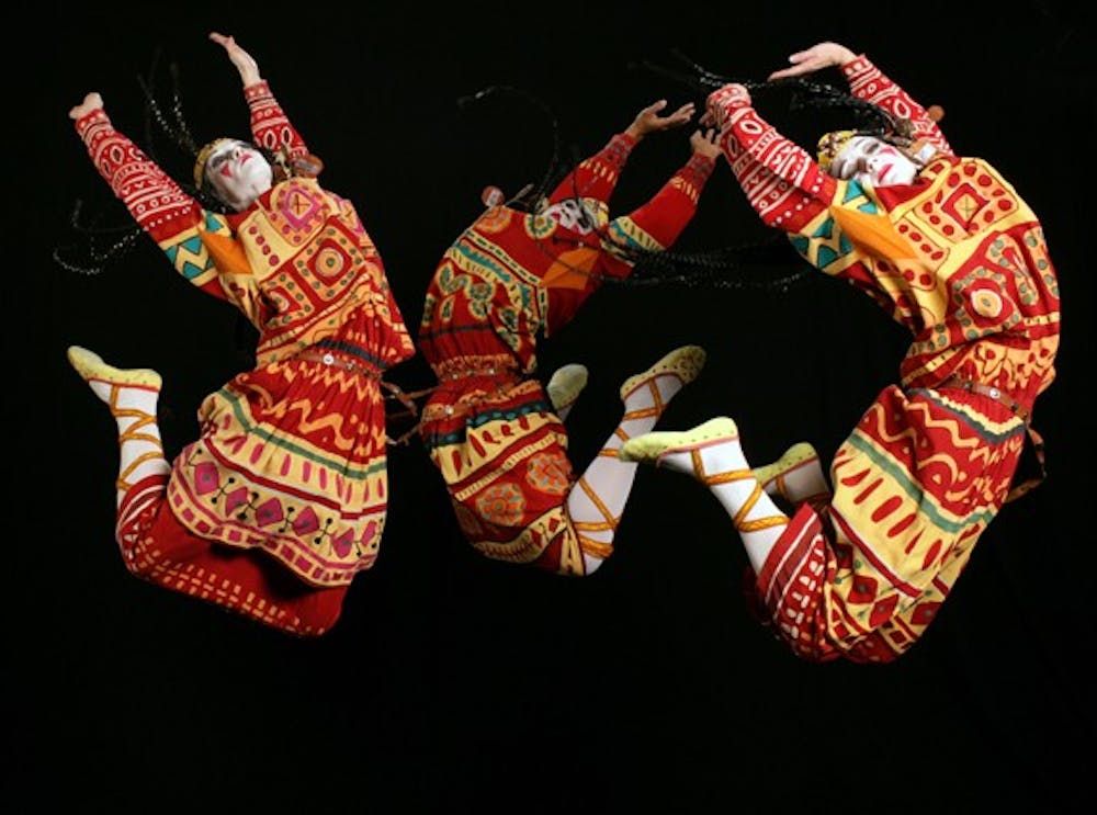 	<p>“The Rite of Spring” is the theme for Carolina Performing Arts’ 2012-13 season. The Joffrey Ballet, above, reconstructed the original in 1987.</p>

	<p>Courtesy of Carolina Performing Arts</p>
