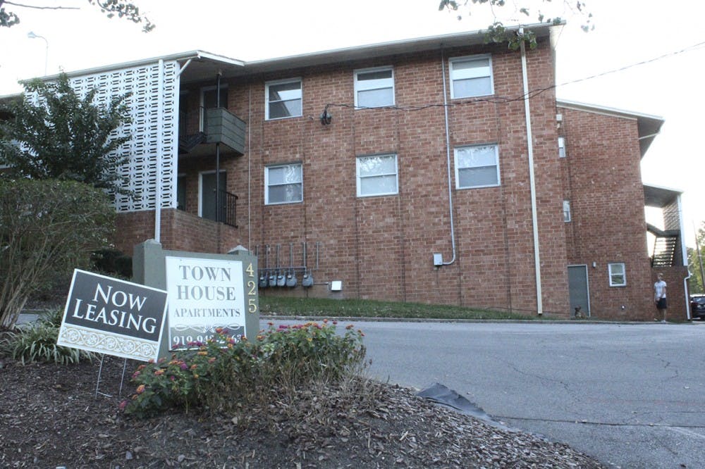 Townhouse Apartments located on Hillsborough are now leasing rooms. 