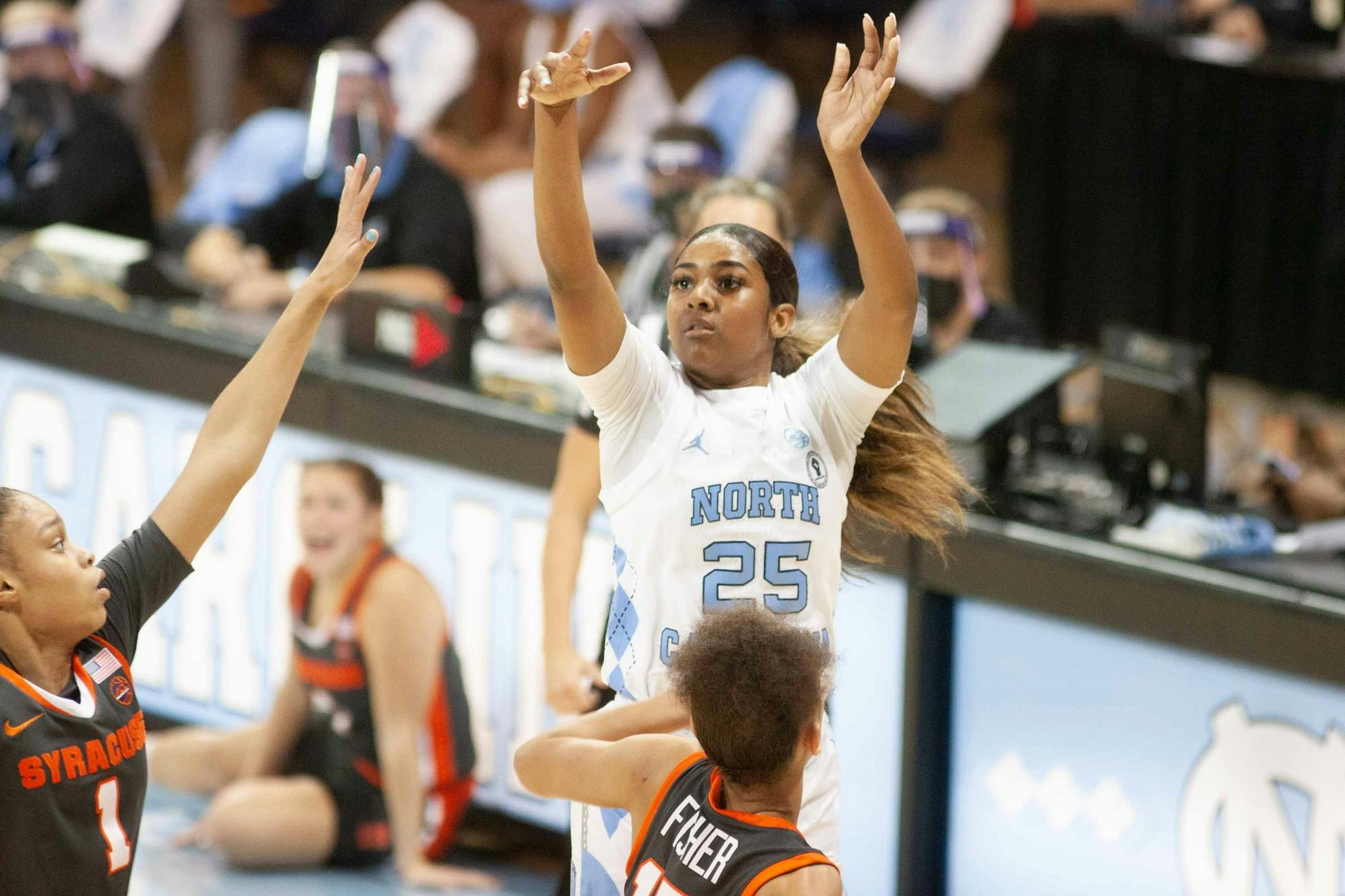 UNC Women's Basketball Upset Syracuse, 92-68, For First ACC Win Of The ...