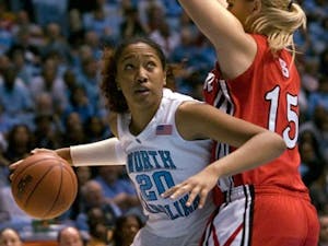 UNC freshman Chay Shegog provides a spark off the bench for the Tar Heels. Shegog has 24 blocks on the year and is Hatchell?s go-to player for low post defense.