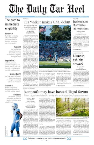 2023-football-preview - The Daily Tar Heel