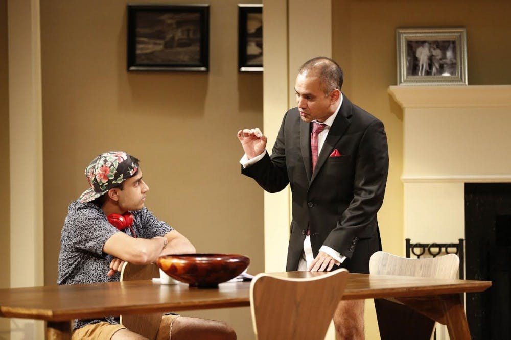 PlayMakers Repertory Company production of Disgraced.  (Photo by Jon Gardiner)