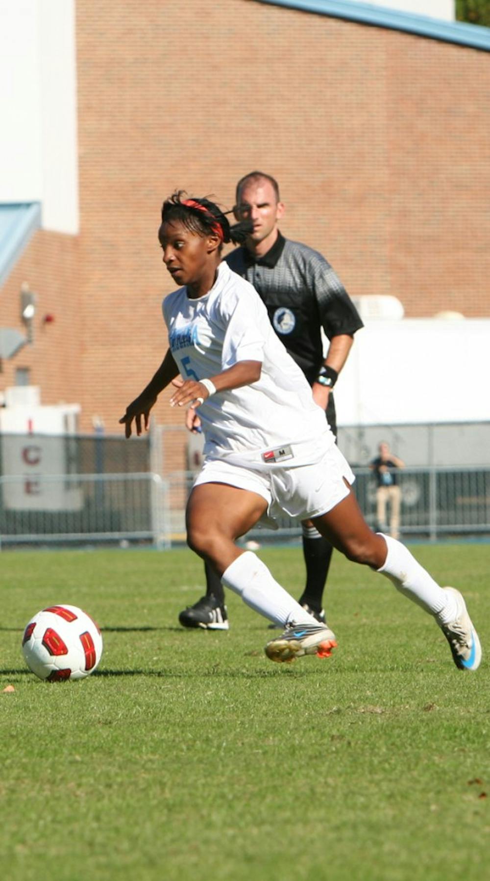 UNC defender Crystal Dunn was named the ACC Defensive Player of the Year on Tuesday. She’s the first freshman to ever receive the award.